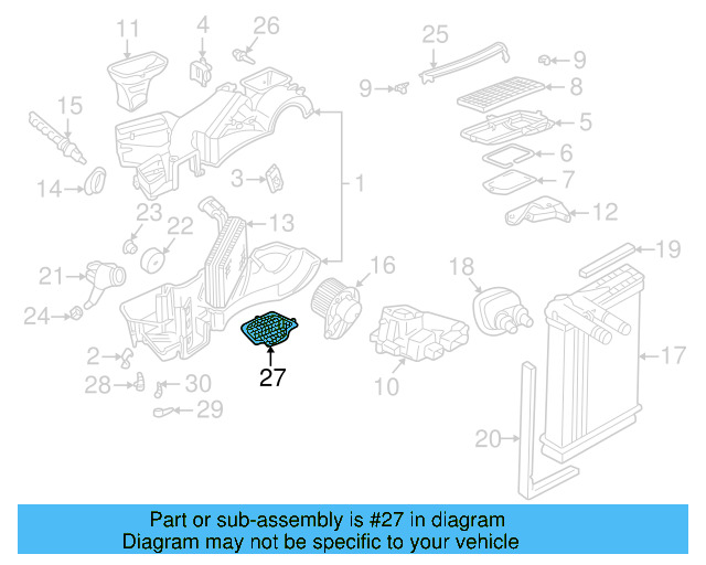 Grille 8D0-820-585 - View 3