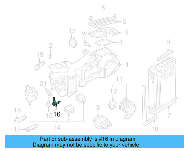 Blower Motor 8D1-820-021-C - View 11