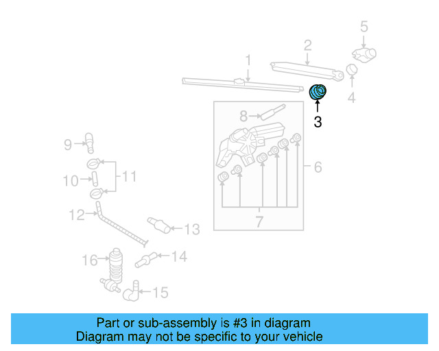 Wiper Arm Nut N-106-092-04 - View 10