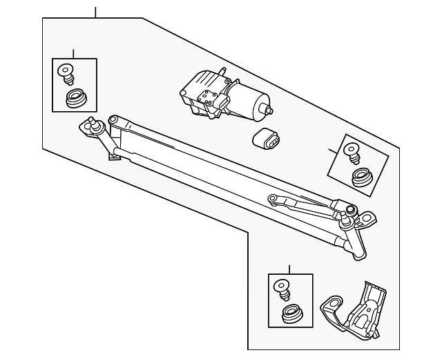Wiper Linkage 5N1-955-023-F