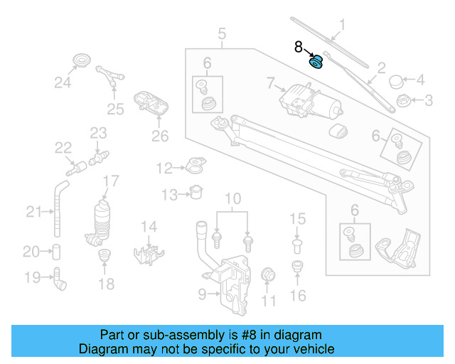 Fan & Motor Lock Nut N-908-877-03 - View 48