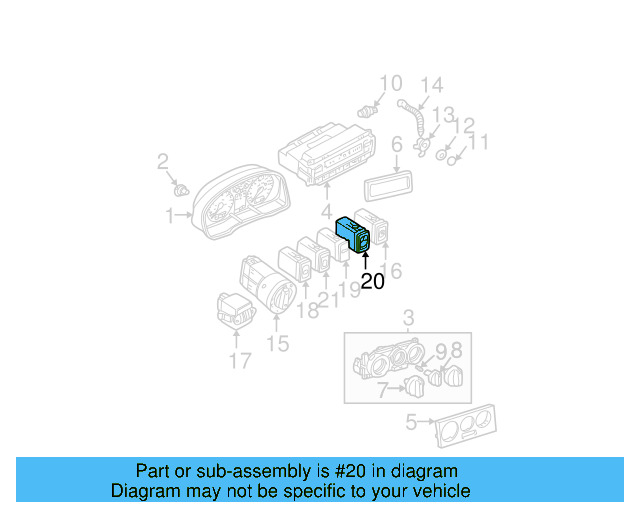 Temp Sensor 4A0-820-539-A - View 12