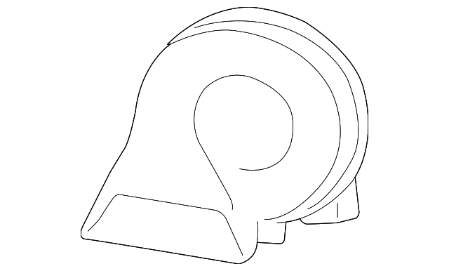 Low Note Horn 3B0-951-221-D - View 3