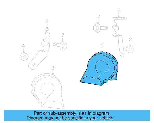Low Note Horn 3B0-951-221-D - View 15