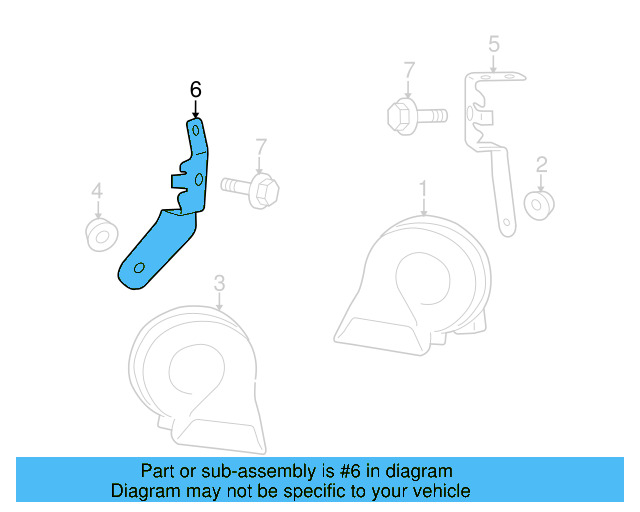 Bracket 5N0-951-182 - View 5