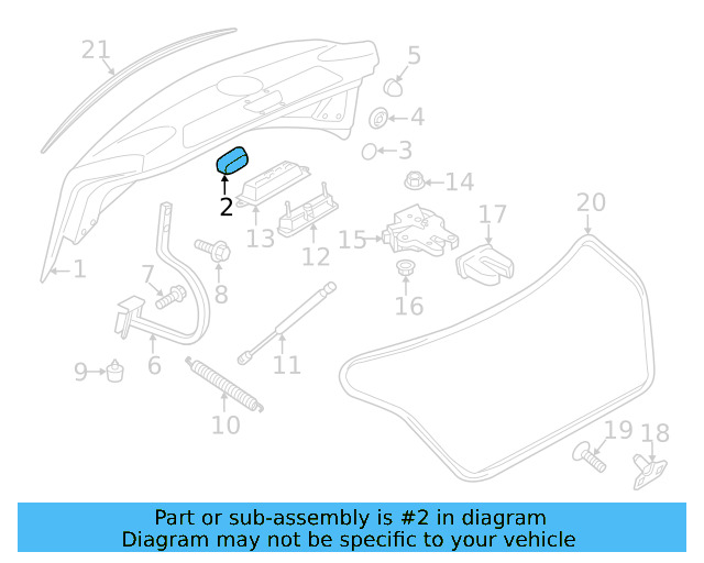 Hood Bumper 867-827-500-A - View 21