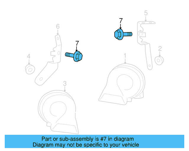 Bracket Bolt N-019-538-9 - View 5