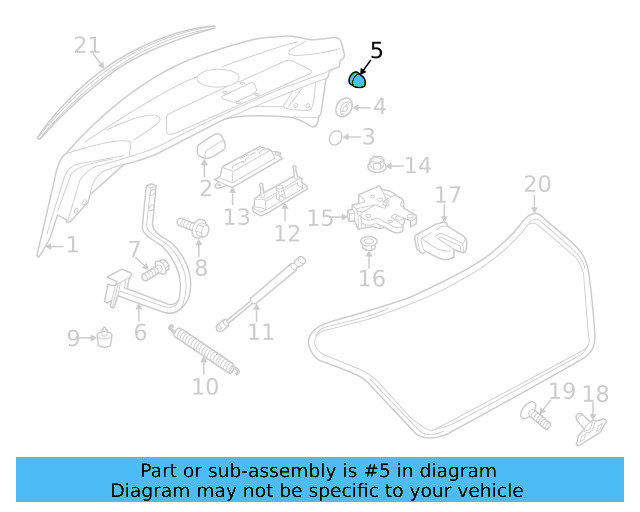 Hood Bumper 867-827-500-A - View 14