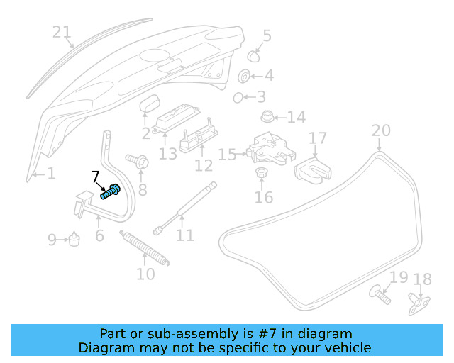 Hinge Bolt N-909-897-02 - View 5