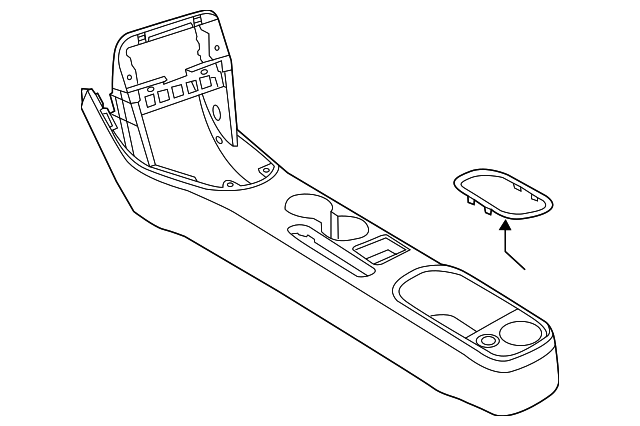 Console Body 5C3-863-241-C-82V - View 2