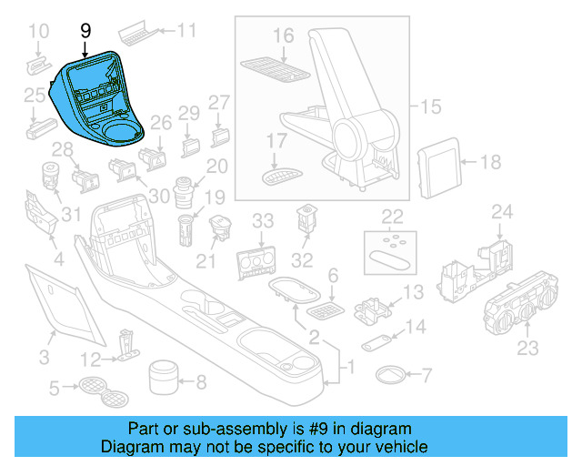 Front Housing 5C1-863-475-L-82V