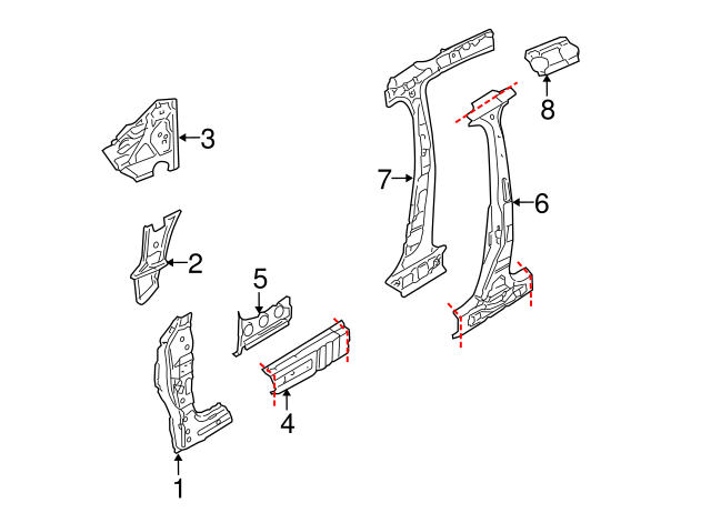 Inner Rocker 1J4-810-600-C - View 12