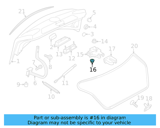 Window Regulator Nut N-106-092-01 - View 14