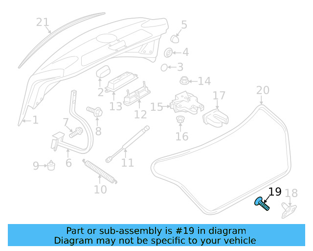 Striker Screw N-908-747-03 - View 3