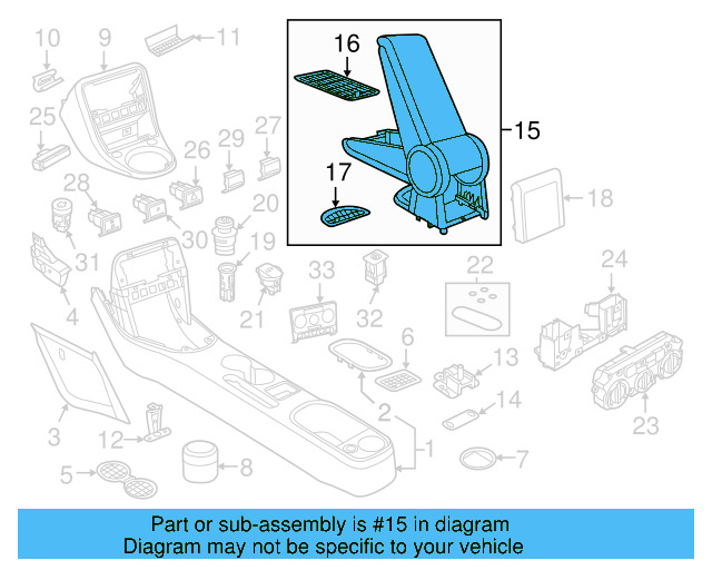Armrest Assembly 5C5-864-207-M-KYY