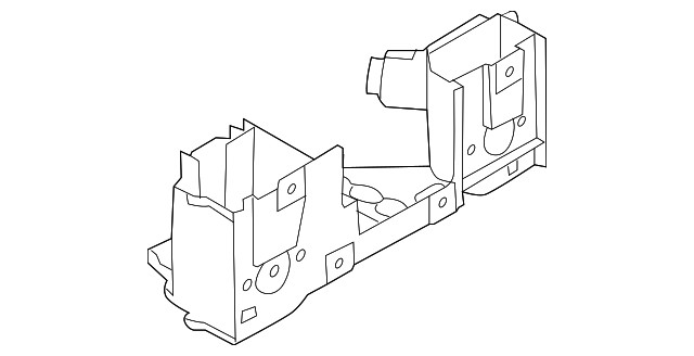 Heater Control Mount Panel 5C1-819-045 - View 8