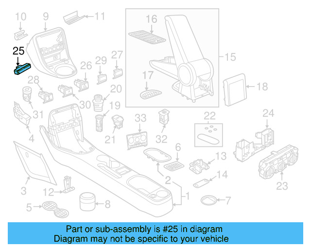 Air Bag Lamp 5C5-919-234-A-1QB - View 3