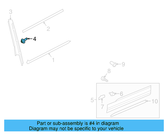 Applique Rivet 6R0-839-829-D - View 14
