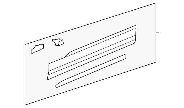 Lower Molding 5NL-854-940-F-9B9 - View 5