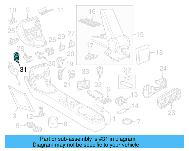 Start Button 5C5-959-839-B-3Q7 - View 3