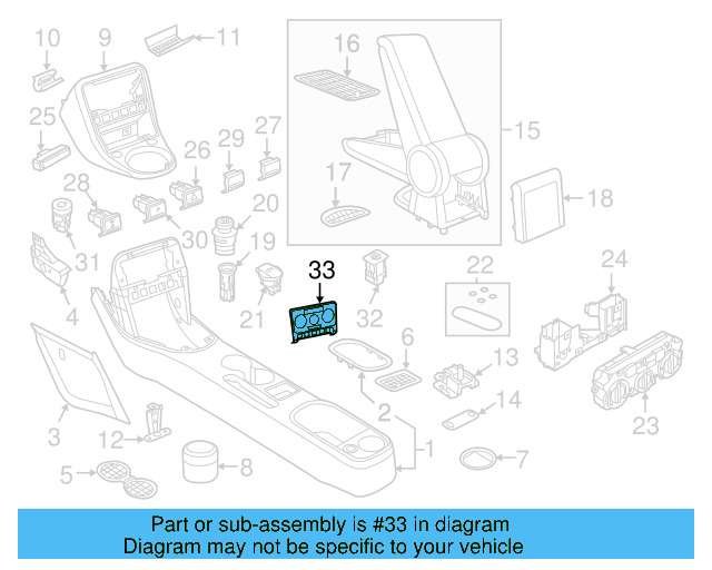 Trim Plate 5C5-820-073-E-1QB - View 3