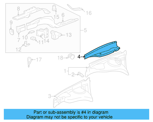 Upper Rail 1HM-809-147 - View 6
