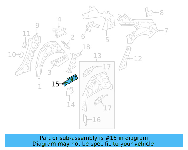 Bracket 3Q9-863-233 - View 3