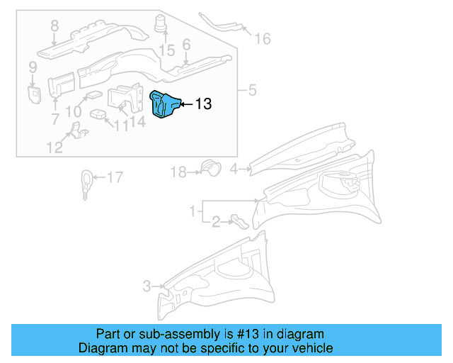 Plate Bracket 191-803-128 - View 4
