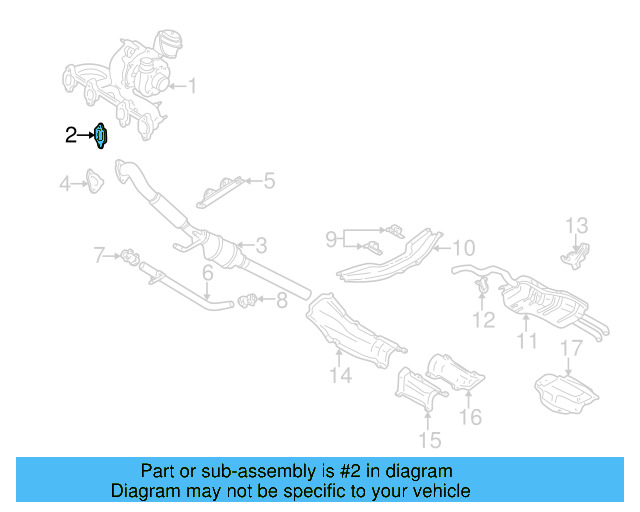 Gasket 028-129-589-B - View 15