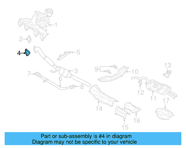 Converter & Pipe Gasket 3A0-253-115 - View 11