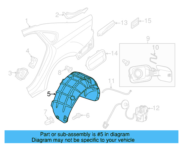 Wheelhouse Liner 561-810-971-A
