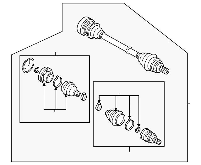 Axle Assembly 5QM-407-271-E - View 2