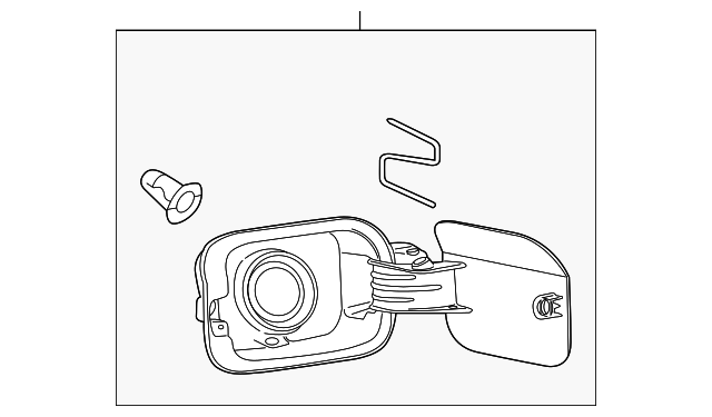 Fuel Door (Unpainted) 561809857fgru - View 2