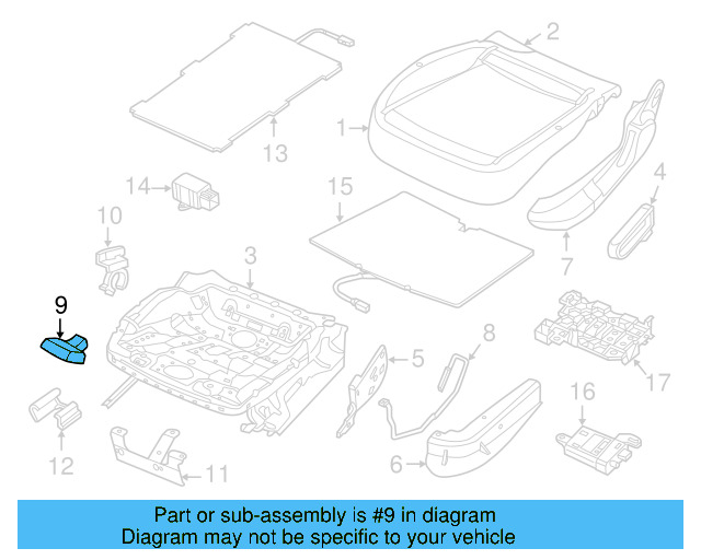 Adjust Knob 3C0-881-253-A-9B9