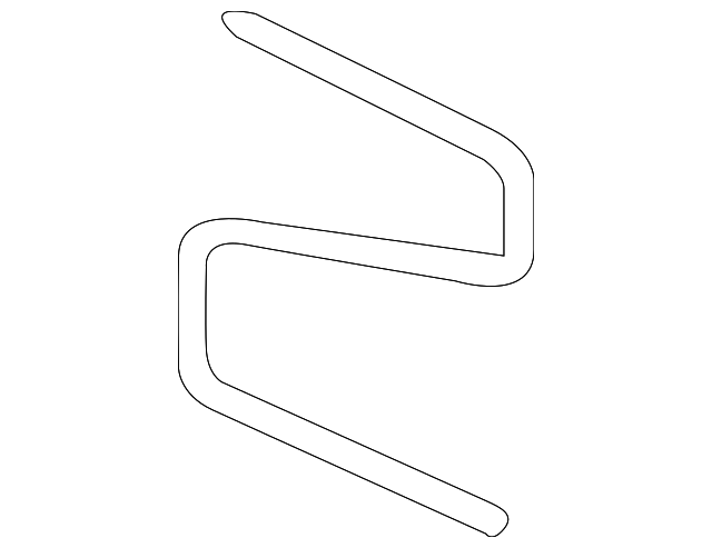 Fuel Door Spring 1J0-809-931 - View 3