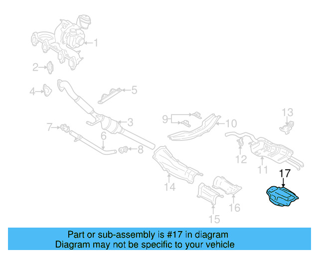 Heat Shield 1J0-803-310-E - View 31
