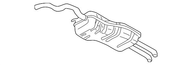 Muffler 1J6-253-609-BN - View 2