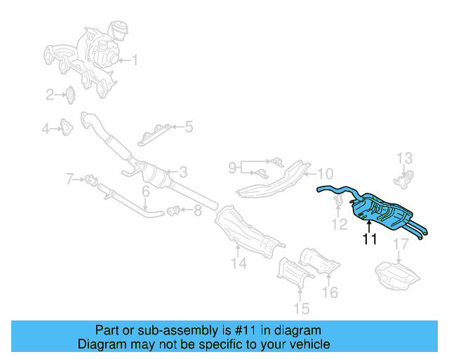 Muffler 1J6-253-609-BN - View 5