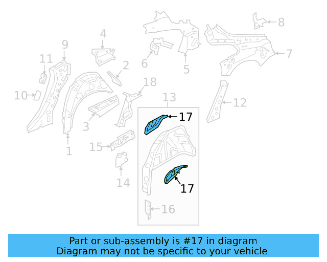 Strut Mount 3Q0-802-192 - View 3