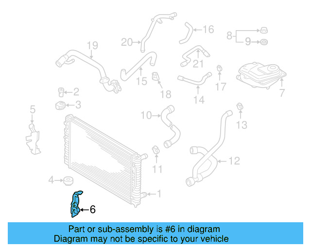 Air Duct 3B0-121-283-D - View 11