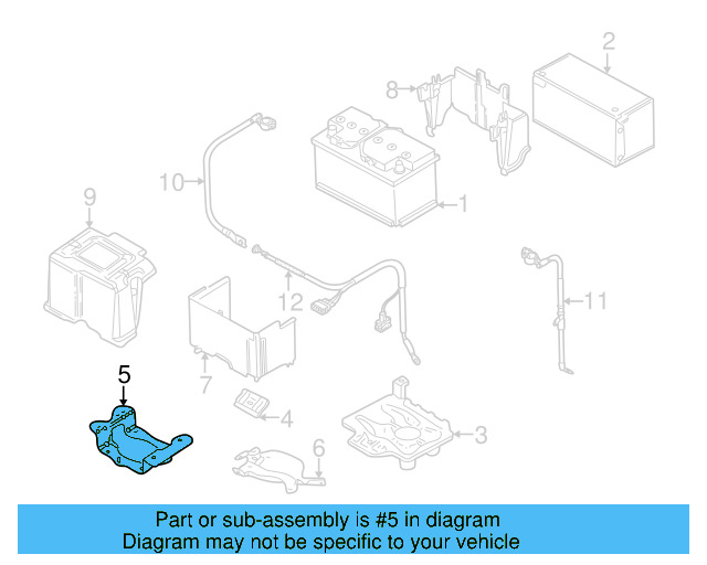 Retaining Bracket 1J0-915-333-B - View 4