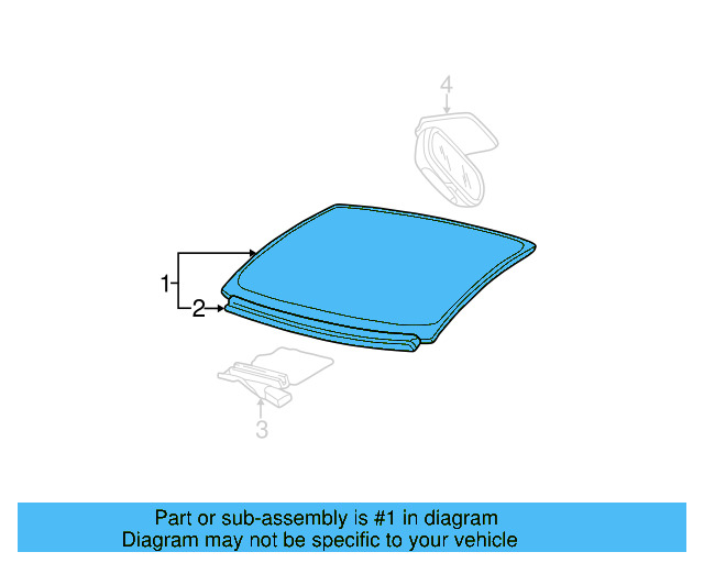 Windshield 1C0-845-011-AA - View 5
