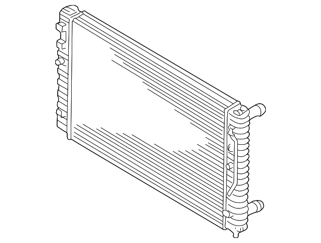 Radiator 8D0-121-251-P