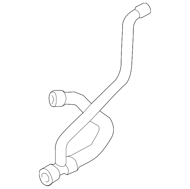 Lower Hose 4B0-121-055-J - View 3