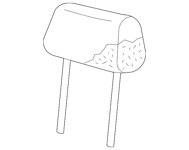 Headrest 1J0-881-902-C-C29 - View 2