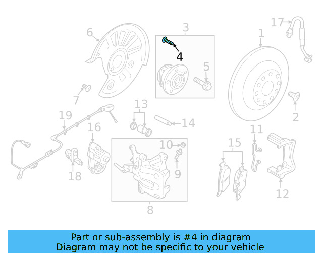 Hub Assembly Mount Bolt WHT-004-835 - View 19