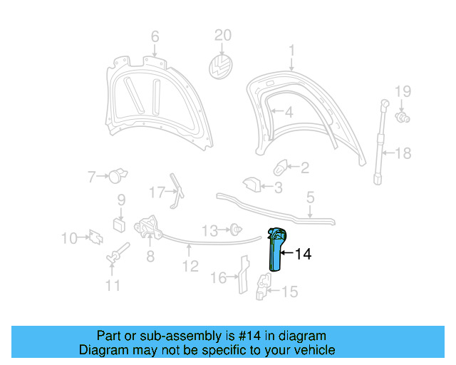 Handle 7E1-823-533-9B9 - View 14