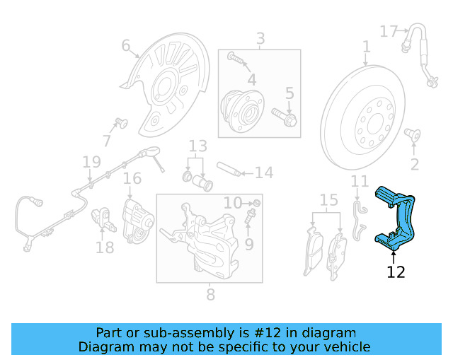 Disc Brake Caliper Pin Boot Kit 8V0-698-647 - View 56