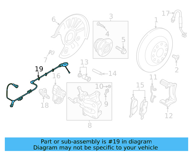 ABS Sensor Wire 3CN-927-902-E - View 14