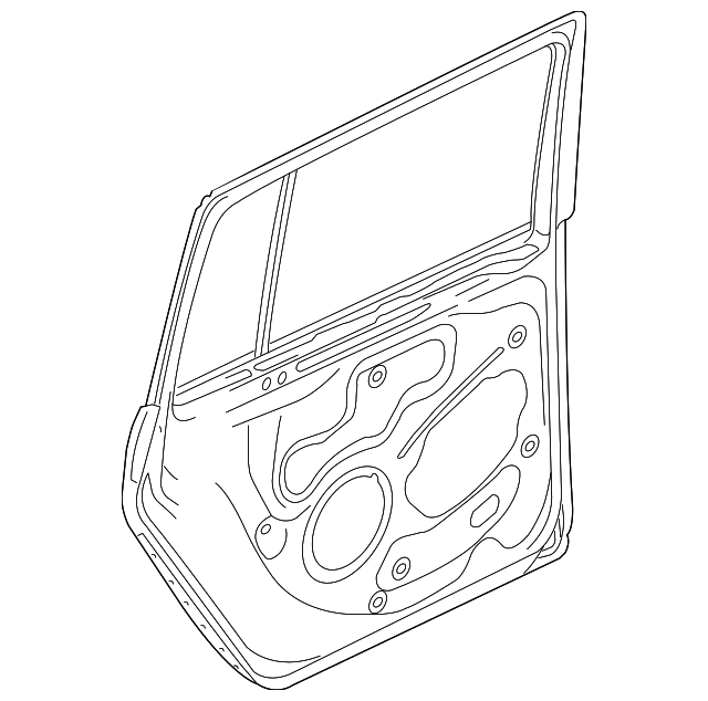 Door Frame Assembly 1K6-833-302-AA - View 5